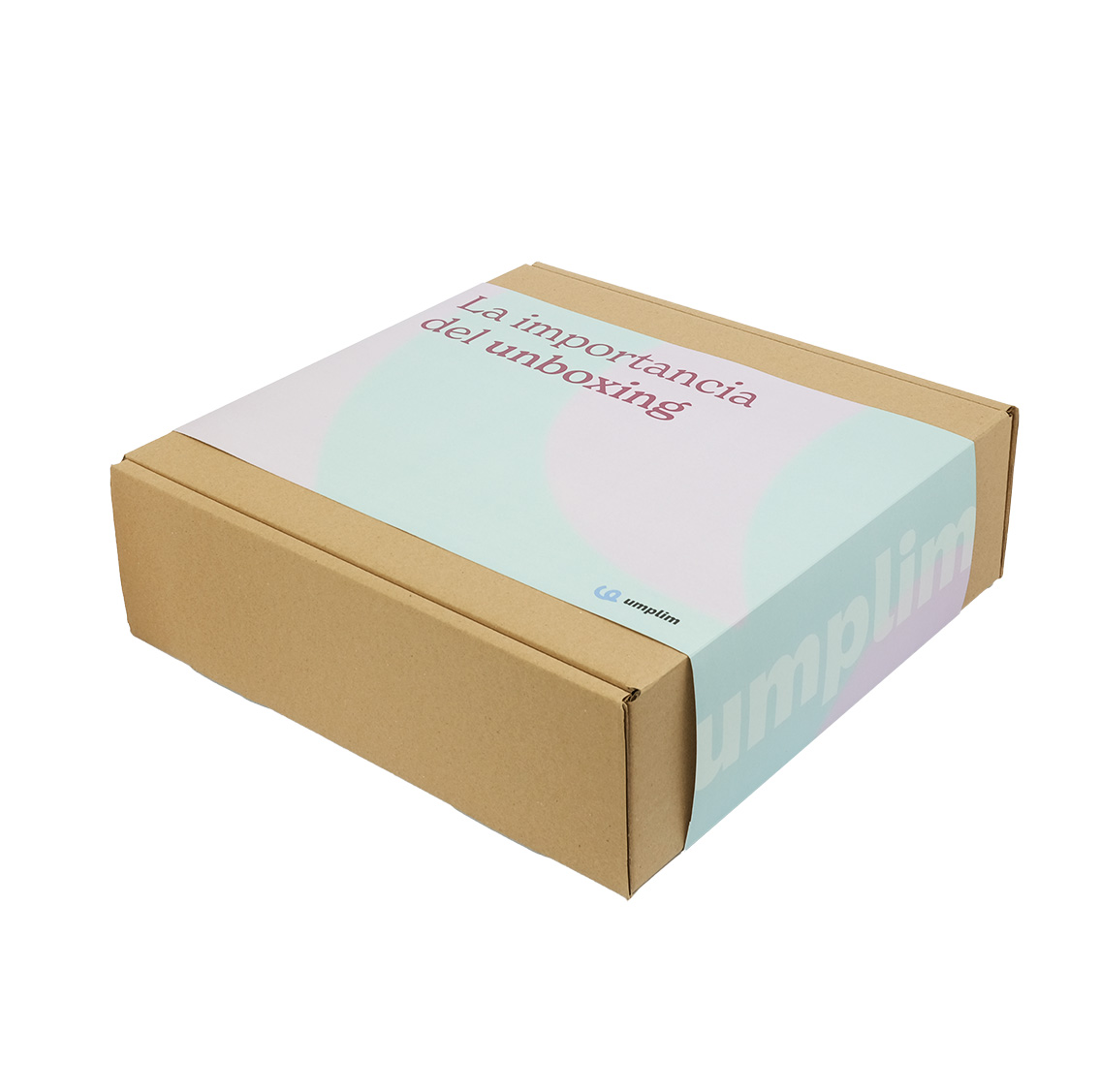 Fajas personalizadas para caja Cube L